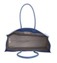 COCCINELLE Maxi Log Handbag Grained Leather Azul COCCINELLE Maxi Log Handbag Grained Leather Azul