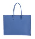COCCINELLE Maxi Log Handbag Grained Leather Azul COCCINELLE Maxi Log Handbag Grained Leather Azul