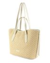 COCCINELLE New Never Without Bag Bicolor Straw Handbag Mul. Blanco / Blan COCCINELLE New Never Without Bag Bicolor Straw Handbag Mul. Blanco / Blan