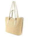COCCINELLE New Never Without Bag Bicolor Straw Handbag Mul. Blanco / Blan COCCINELLE New Never Without Bag Bicolor Straw Handbag Mul. Blanco / Blan