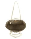 COCCINELLE New Never Without Bag Bicolor Straw Handbag Mul. Blanco / Blan COCCINELLE New Never Without Bag Bicolor Straw Handbag Mul. Blanco / Blan