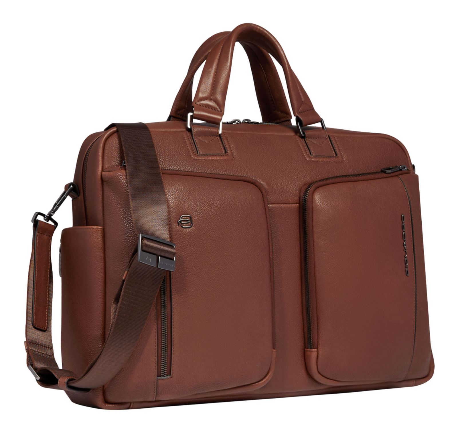 PIQUADRO Cronus 2 Handle Briefcase M Brown PIQUADRO Cronus 2 Handle Briefcase M Brown
