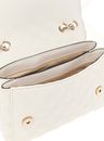 GUESS Giully Two Compartment Convertible Flap Cream White