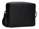 TOMMY HILFIGER TH Monogram Mini Messenger Bag Black TOMMY HILFIGER TH Monogram Mini Messenger Bag Black