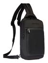 PIQUADRO Orion Mono Sling Bag Black PIQUADRO Orion Mono Sling Bag Black
