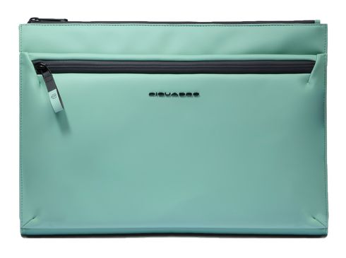 PIQUADRO Corner 2O Men's Clutch 12,9" Mintgreen