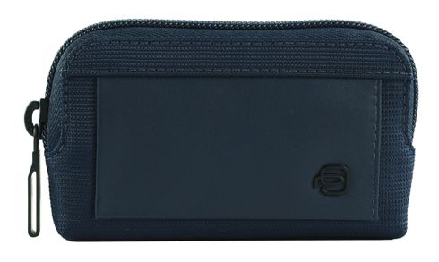PIQUADRO Orion Key Case With Two Rings Blue Night
