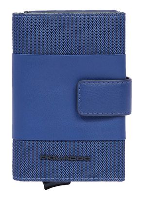 PIQUADRO PQ Earth Compact Wallet With Single Slider RFID Night Blue