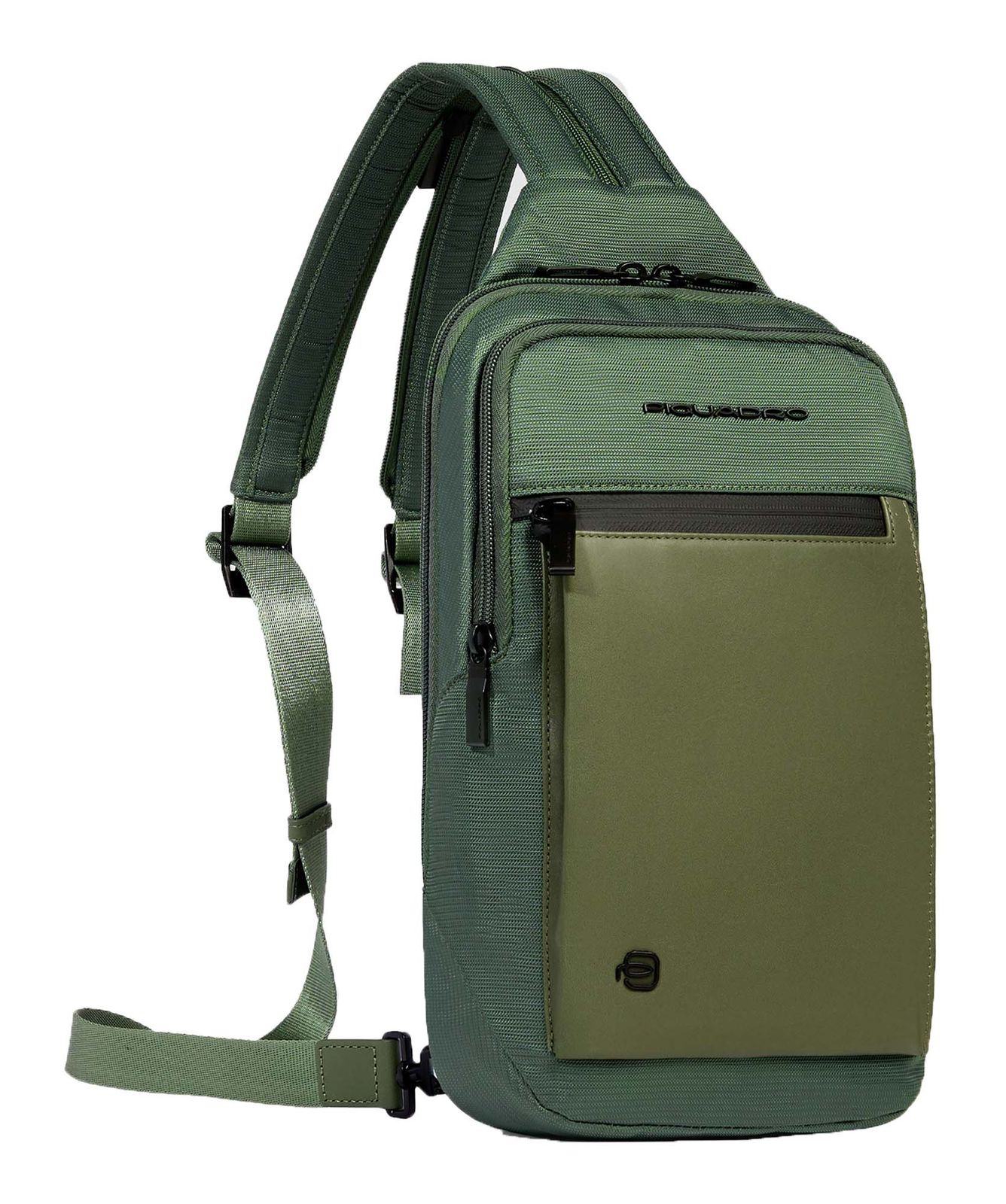PIQUADRO Orion Mono Sling Bag Green PIQUADRO Orion Mono Sling Bag Green