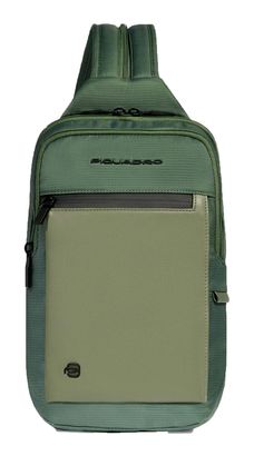 PIQUADRO Orion Mono Sling Bag Green