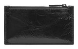 LIEBESKIND BERLIN Franzis Lack Distressed New Wallet XS Black LIEBESKIND BERLIN Franzis Lack Distressed New Wallet XS Black