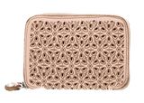 CATERINA LUCCHI Modena Diva Zip Around Wallet Peonia Toni Beige CATERINA LUCCHI Modena Diva Zip Around Wallet Peonia Toni Beige