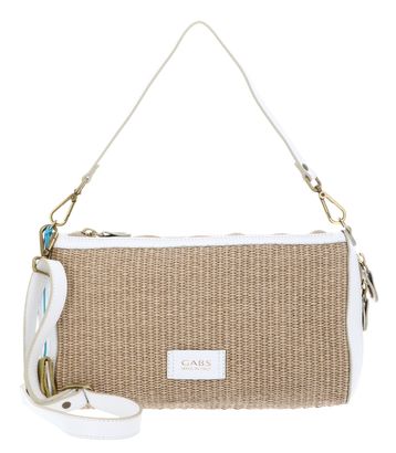 Gabs Pepita Shoulder Bag M White