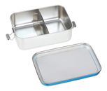 Lässig Bold Lunchbox Stainless Steel Blue / Purple