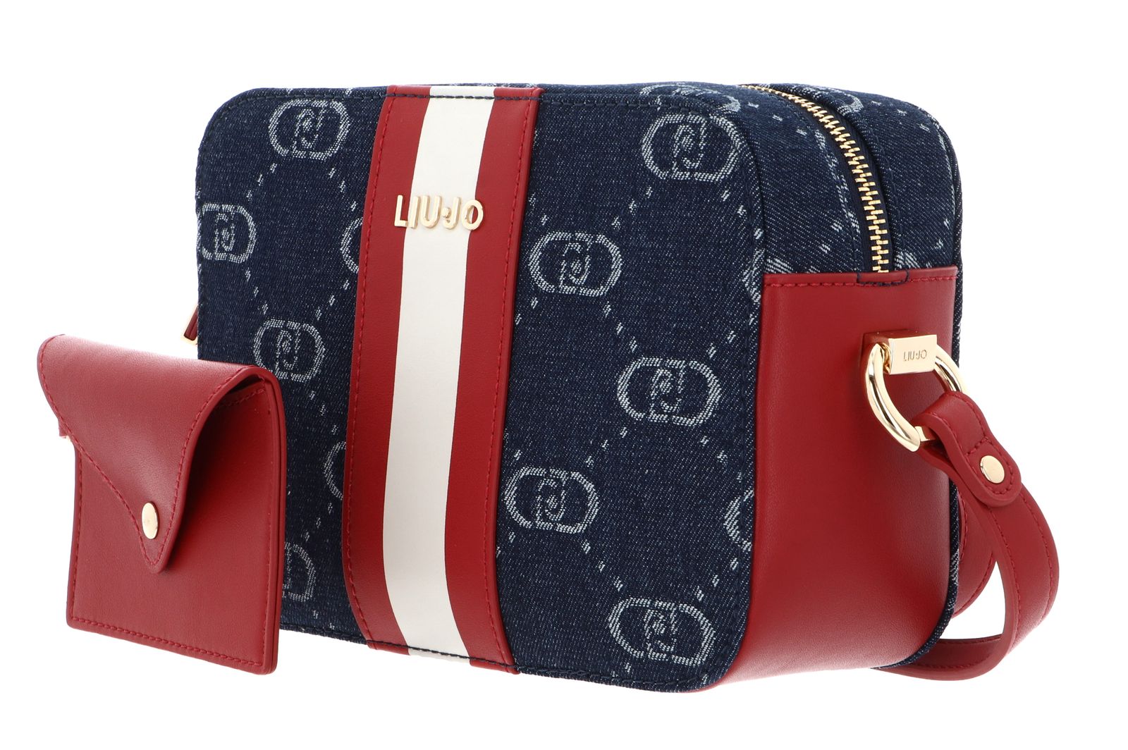 LIU JO Manhattan Camera Case M Blu Denim LIU JO Manhattan Camera Case M Blu Denim