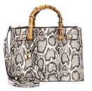 LIU JO Melek Satchel M Pitone Roccia LIU JO Melek Satchel M Pitone Roccia