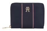 TOMMY HILFIGER Poppy Medium Zip Around Wallet Space Blue Corp TOMMY HILFIGER Poppy Medium Zip Around Wallet Space Blue Corp
