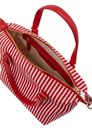 TOMMY HILFIGER Poppy Summer Small Tote Primary Red Stripe