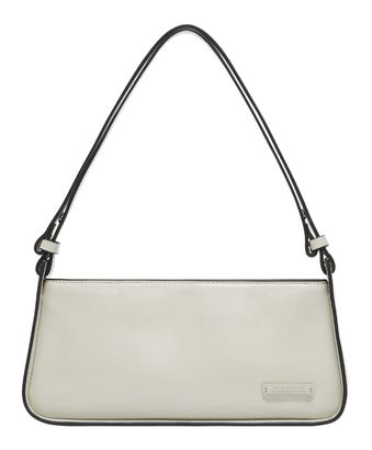 LIEBESKIND BERLIN Franzis Lack Distressed Crossbody Bag Milk