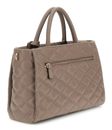 GUESS Tamsin Society Satchel Dark Taupe