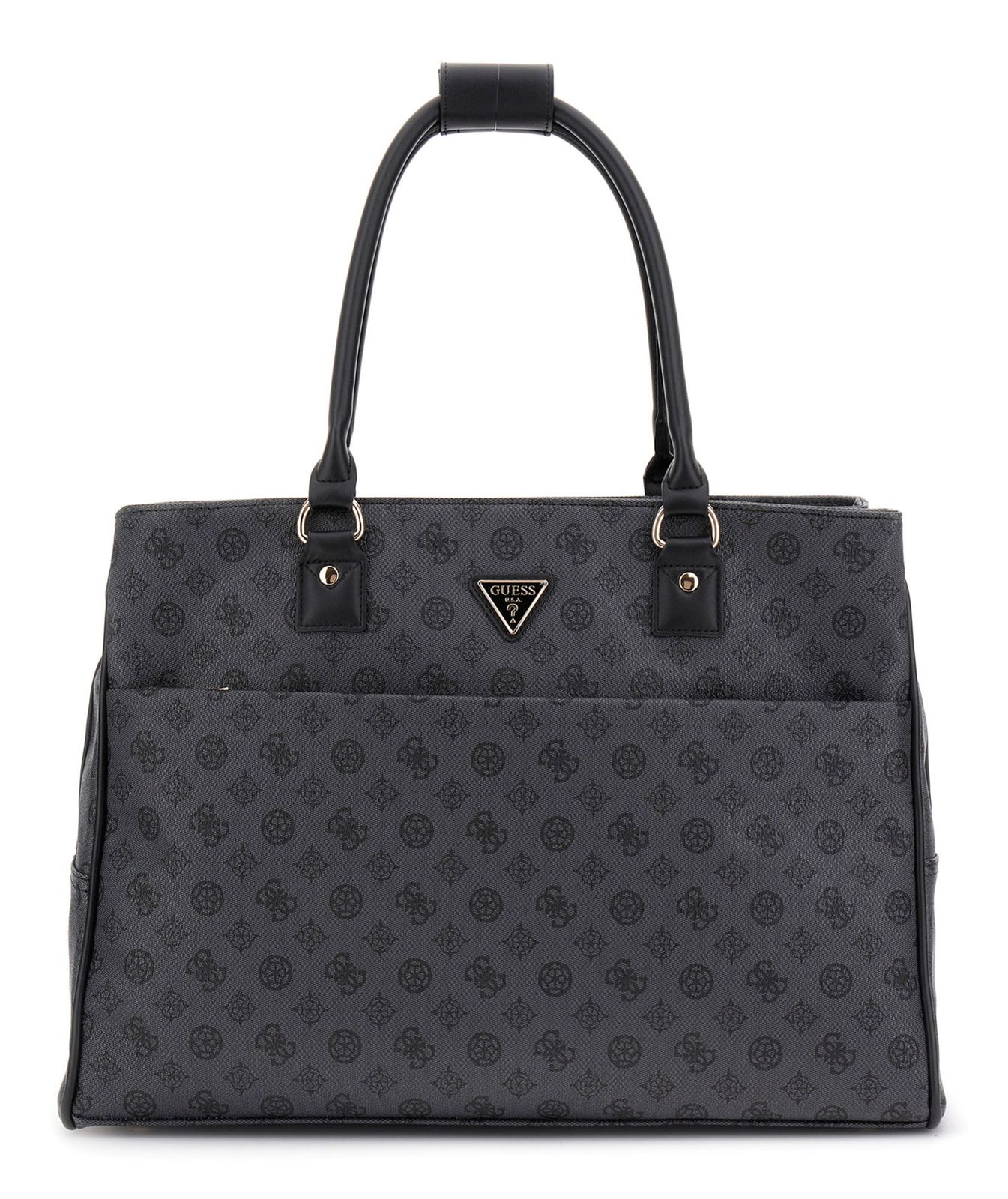 GUESS Wilder Shopper Tote Light Rose Logo – Borsa Da Viaggio Con Scomparti Per Laptop E Tablet, 50x33x18 Cm