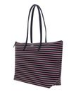 LACOSTE Shopping Bag Marine Grenadine Stripes