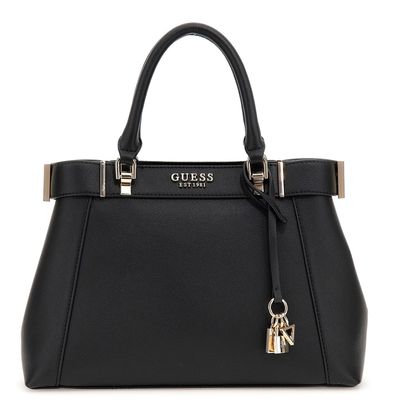 GUESS Anadela Satchel Bag Black