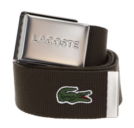 LACOSTE Casual Woven Strap W100 Morel LACOSTE Casual Woven Strap W100 Morel