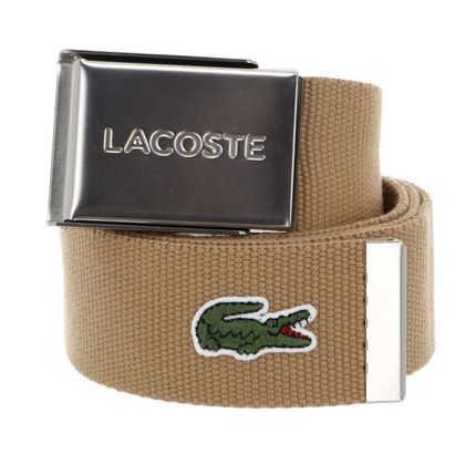 LACOSTE Casual Woven Strap W110 Tan
