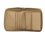 GUESS Betula Small Zip Around Wallet S Taupe