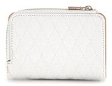 GUESS Betula Logo Zip Around Card Case White
