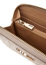 GUESS Betula SLG Medium Zip Around Wallet Taupe