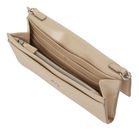 Calvin Klein Sculpted Long Fold Strap Wallet Crockery