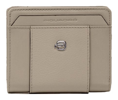 PIQUADRO Lyra Women's Mini Wallet RFID Beige
