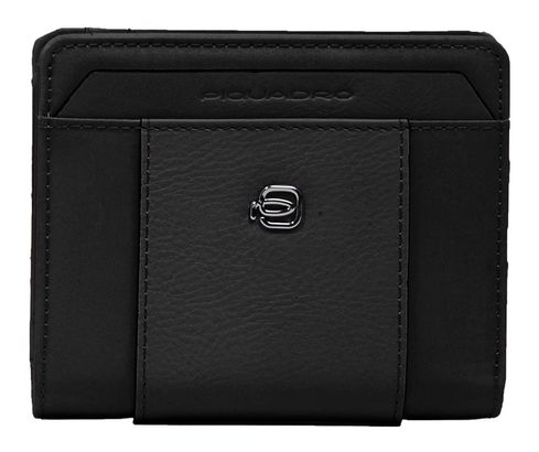 PIQUADRO Lyra Women's Mini Wallet RFID Black