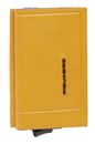 PIQUADRO Atlas Compact Wallet With Single Slider RFID Yellow