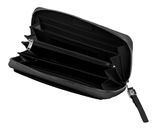 PIQUADRO Lyra Zip Around Women's Wallet RFID Black