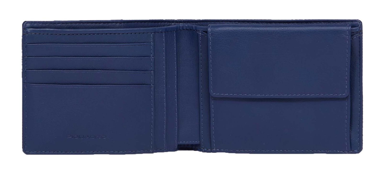 PIQUADRO PQ Earth Men's Wallet RFID Blue PIQUADRO PQ Earth Men's Wallet RFID Blue