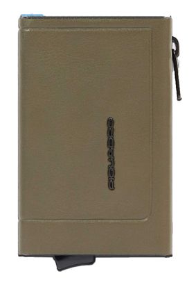 PIQUADRO Atlas Compact Wallet With Single Slider RFID Green