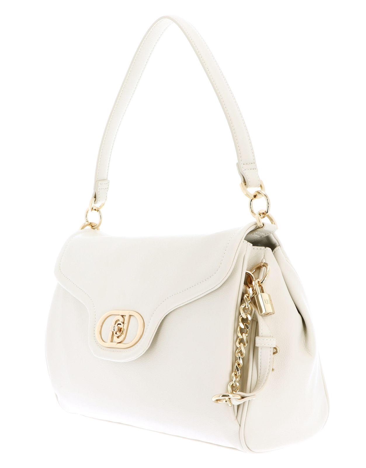 LIU JO Dyani Cartella Hobo Bag Cream LIU JO Dyani Cartella Hobo Bag Cream