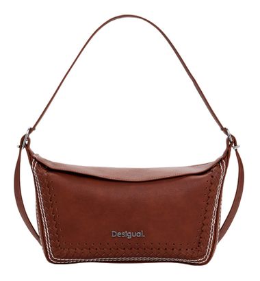 Desigual Munich Trama Shoulder Bag Camel