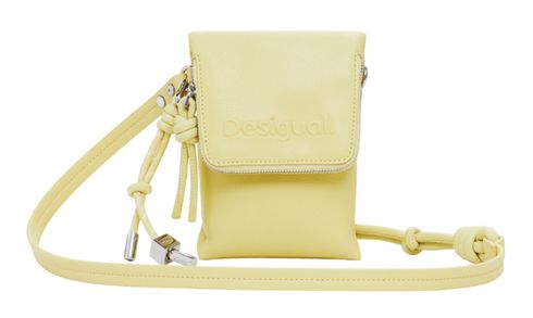 Desigual Mone Fantasy Phone Bag Amarillo Pastel