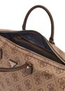 GUESS Weekender Duffel Bag Latte Logo / Brown GUESS Weekender Duffel Bag Latte Logo / Brown