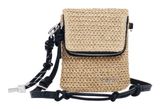 Desigual Mone Logo Raffia Phone Bag Natural Desigual Mone Logo Raffia Phone Bag Natural
