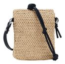 Desigual Mone Logo Raffia Phone Bag Natural Desigual Mone Logo Raffia Phone Bag Natural