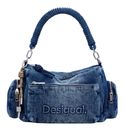 Desigual Logo Hand Bag Denim Medium Wash
