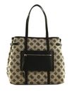 GUESS Beyza Tote Black Logo