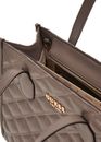 GUESS Tamsin 2 Compartment Tote Dark Taupe GUESS Tamsin 2 Compartment Tote Dark Taupe