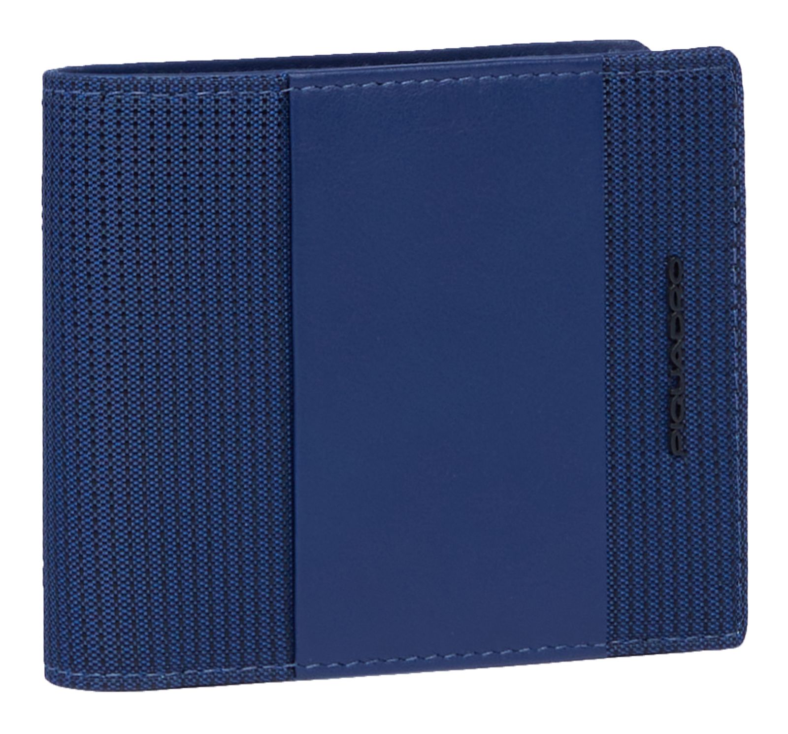 PIQUADRO PQ Earth Compact Wallet With Single Slider RFID Blue PIQUADRO PQ Earth Compact Wallet With Single Slider RFID Blue