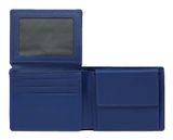 PIQUADRO PQ Earth Compact Wallet With Single Slider RFID Blue